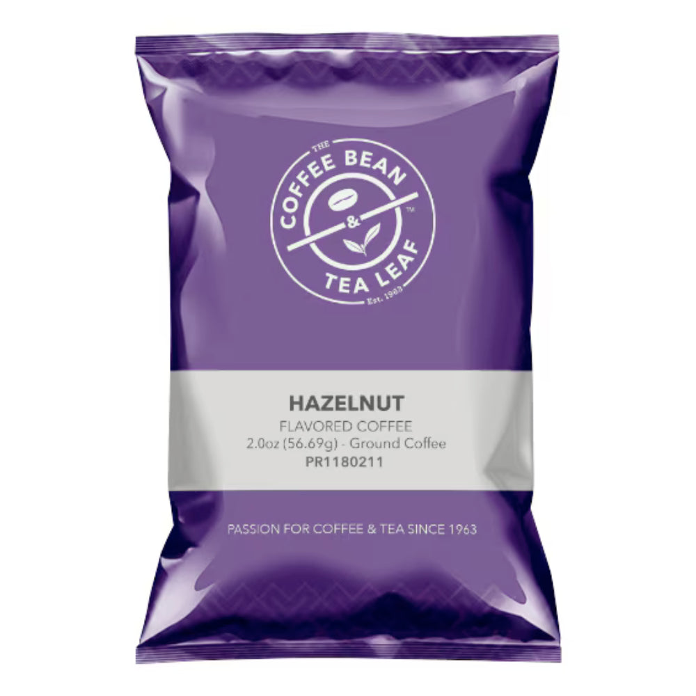 The Coffee Bean & Tea Leaf Coffee Portion Pack, Hazelnut (Pack of 18 or 24)