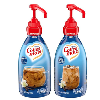 French Vanilla Creamer Coffee Pump Bottle